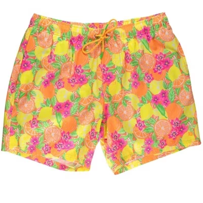 Мужские эластичные плавки UPF50+ neon squeeze the day
