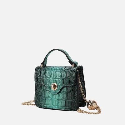 Мини-сумка MKF Collection Mia K, экокожа, зеленая