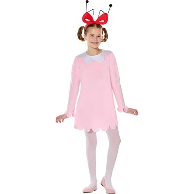Детский костюм Dr. Seuss Cindy Lou Who, розовый