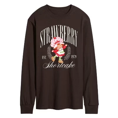 Мужской лонгслив Strawberry Shortcake Collegiate, коричневый