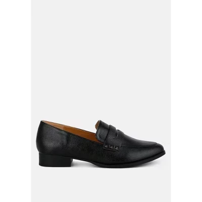 Женские лоферы Rag & Co. Potania с ремешком, черные