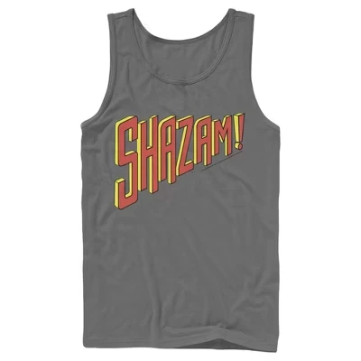 Мужская майка Justice League Shazam, графитовая