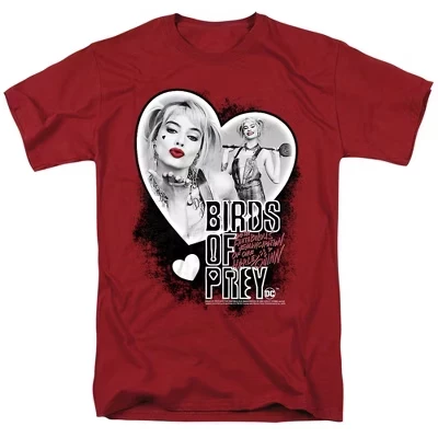 Футболка для взрослых Birds Of Prey Heart Harley cardinal