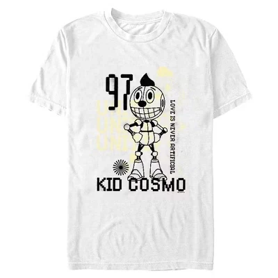 Мужская футболка The Electric State Kid Cosmo 97 белого цвета