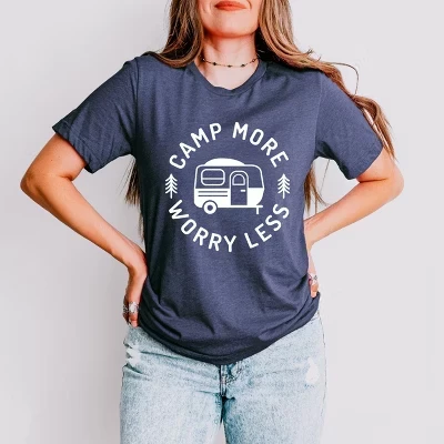 Футболка с коротким рукавом Camp More Worry Less Camper