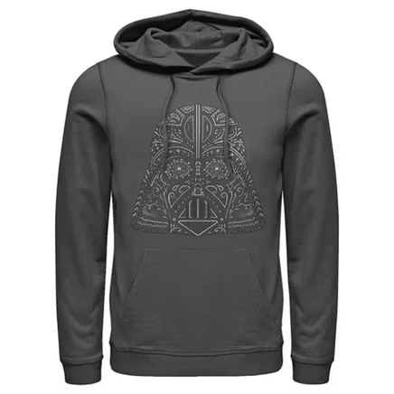Мужское худи STAR WARS Vader, антрацит меланж