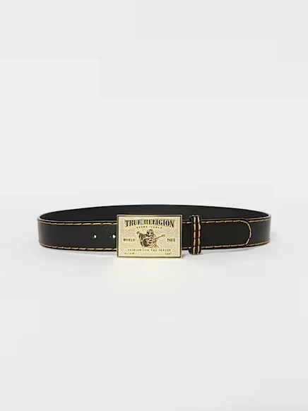 Ремень True Religion Big T Buddha, черный