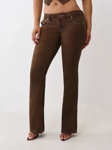 Женские джинсы True Religion Becca Low Rise Bootcut, низкая посадка