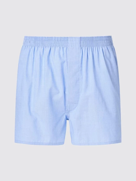 Мужские трусы-боксеры Uniqlo Woven Trunks, синие