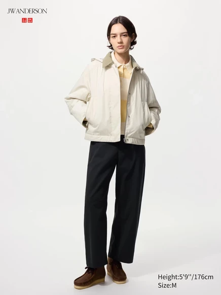 Женские брюки Uniqlo Barrel, черные