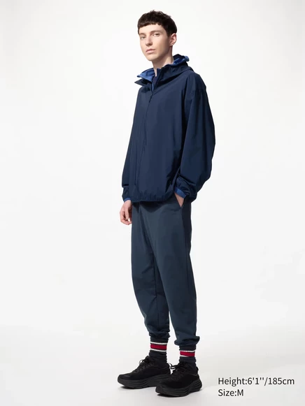 Брюки для активного бега трусцой Uniqlo Ultra Stretch синие