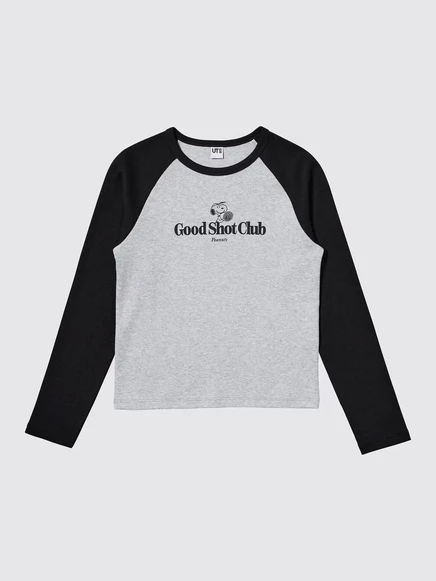 Детская футболка Uniqlo Peanuts UT, чёрная