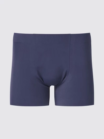 Мужские боксеры Uniqlo AIRism Ultra Seamless, темно-синие
