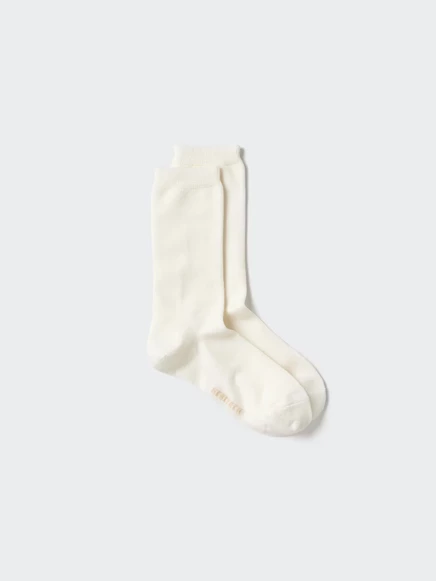 Женские носки Uniqlo HEATTECH, белые