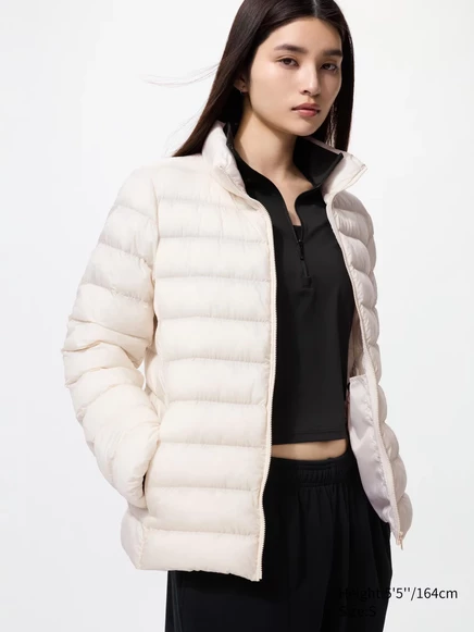 Куртка Uniqlo PUFFTECH белоснежного цвета