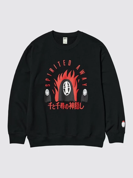 Толстовка Uniqlo STUDIO GHIBLI | Унесенные призраками, черный