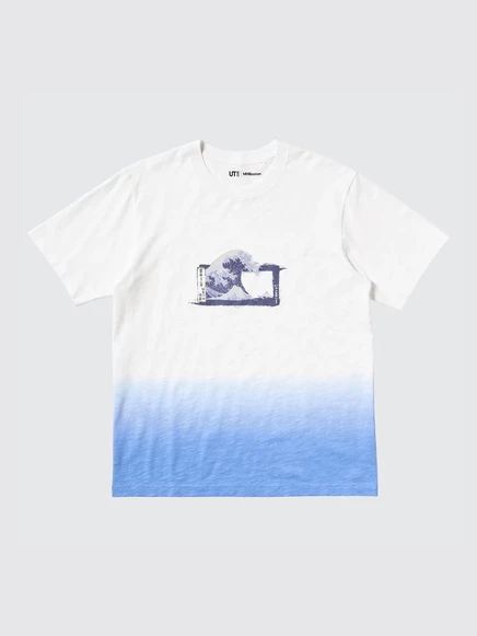 Унисекс футболка Uniqlo UT Ukiyo-e, слоновая кость