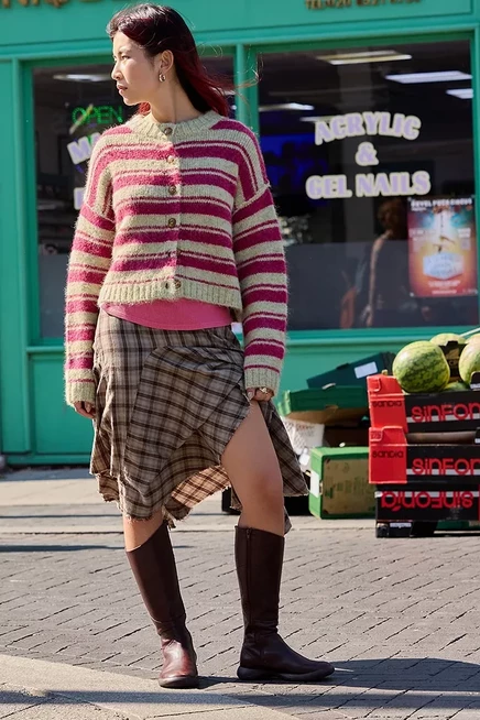Женский кардиган Urban Outfitters Hudson, зеленый