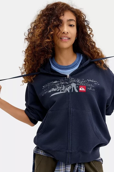 Женское худи Quiksilver UO Exclusive, темно-синее