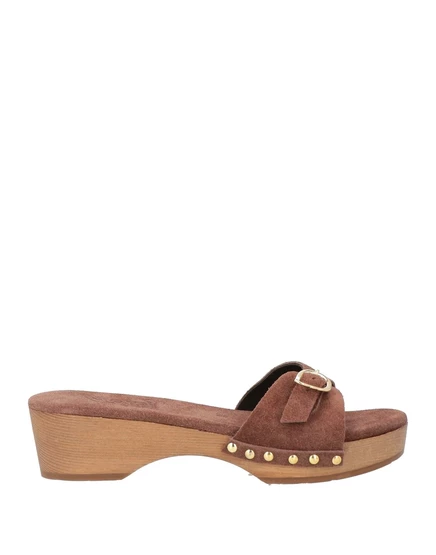 Женские сабо Ancient Greek Sandals Papermag, шоколадные