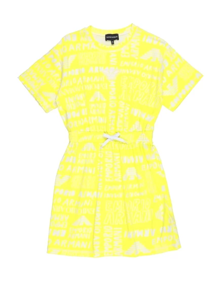 Женское платье Emporio Armani Promotion Junior, желтое