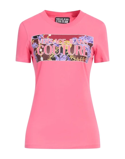 Женская футболка Versace Jeans Couture Lorenz_SP, розовая