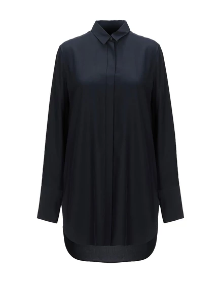 Женская рубашка Jil Sander Braccialin, иссиня-чёрная