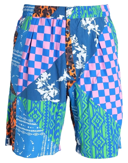 Мужские шорты Marcelo Burlon, серо-синие