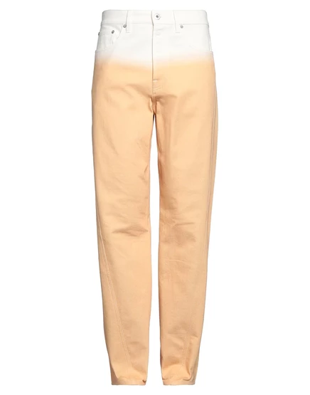 Мужские джинсы Lanvin Lorenz_SP прямого кроя, бежевые