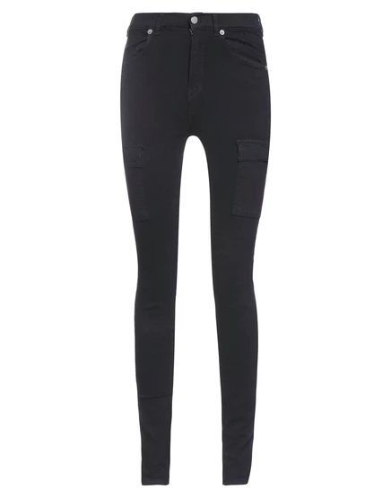 Женские джинсы Dr. Denim WONDERWOMAN, скинни, черные