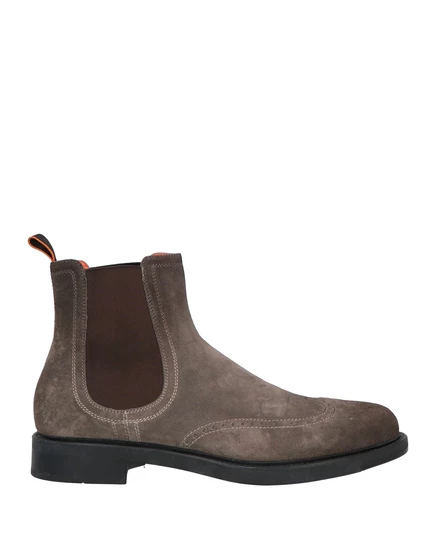 Мужские ботинки Santoni, челси, свинцовые