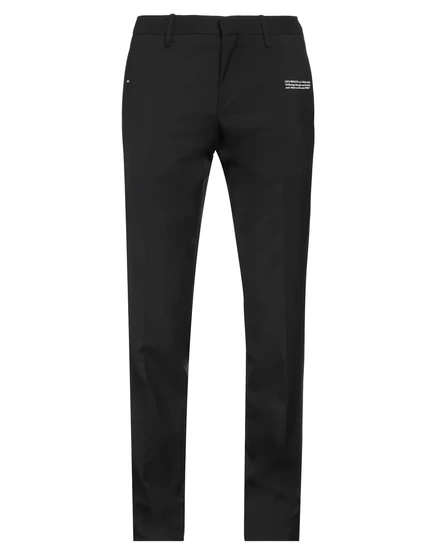 Мужские брюки Off-White Ibizen из шерсти, чёрные
