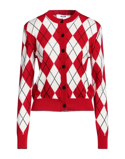 Женский кардиган MSGM Papermag, красный