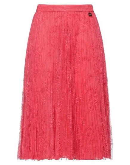 ELISABETTA FRANCHI Юбка миди красный