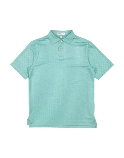PETER MILLAR Поло светло-зелёный