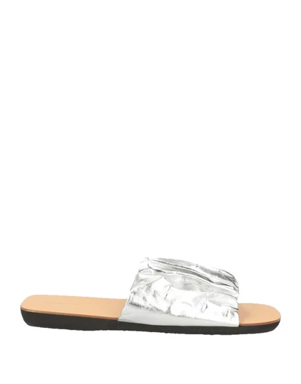 Женские сандалии Jil Sander HAMISH, серебристые