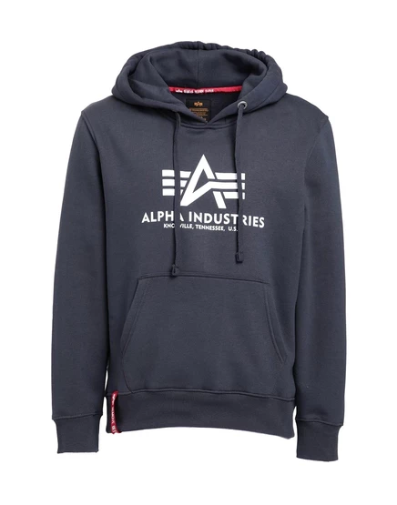 Мужское худи Alpha Industries Papermag, темно-синее