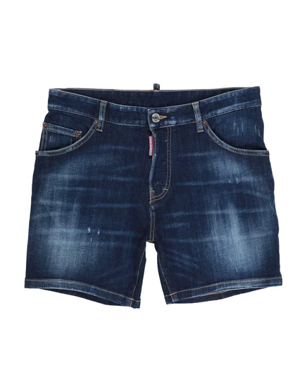 Мужские джинсовые шорты Dsquared2, синие