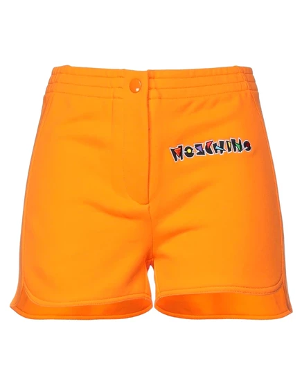 Женские спортивные шорты Moschino PAPERMAG, оранжевые