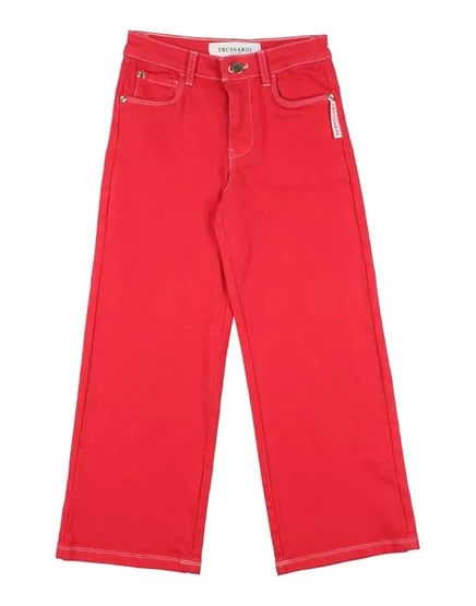 TRUSSARDI JUNIOR Повседневные брюки красный