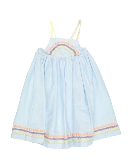 Детское платье Stella McCartney Kids, голубое