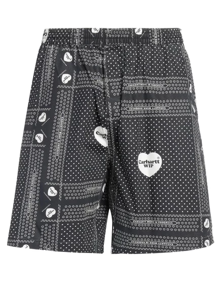 Мужские шорты Carhartt Wonderwoman хлопковые, чёрные