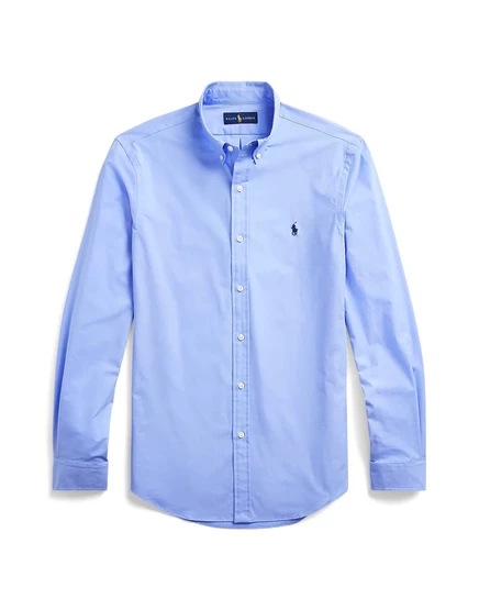 Мужская рубашка Polo Ralph Lauren JADR, пастельно-голубая