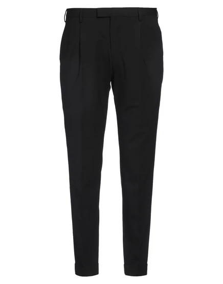 Мужские брюки PT Torino Pants шерстяные, черные