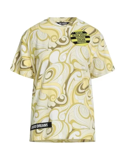 RAF SIMONS Футболка светло-жёлтый