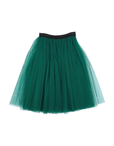 Детская юбка Dolce & Gabbana Junior, изумрудная