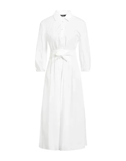 WEEKEND MAX MARA Платье миди белый