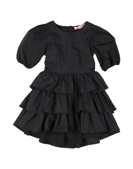 Детское платье Miss Blumarine Kids, черное
