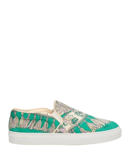 Женские кроссовки Pucci C_Ribeiro, изумрудные