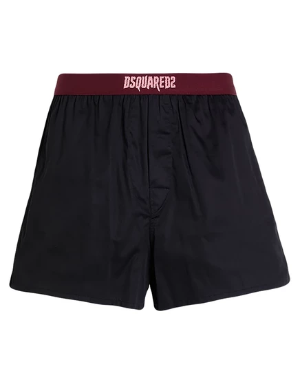 Мужские боксеры-брифы Dsquared2 хлопковые, черные